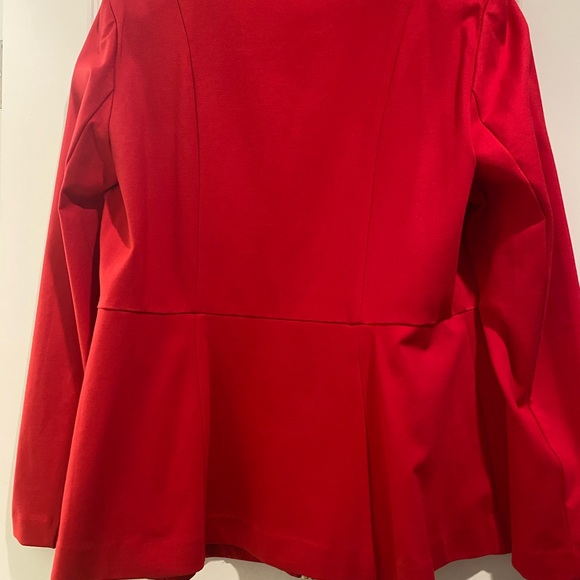 Lane Bryant Women's Red Jacket - Picture 2 of 4
